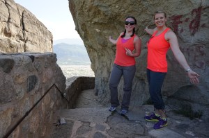 I also wore hiking pants in Meteora.  A first, and probably last, for me.