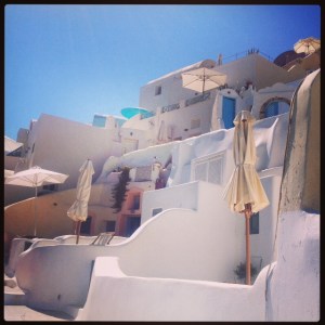 Our Oia cave house.